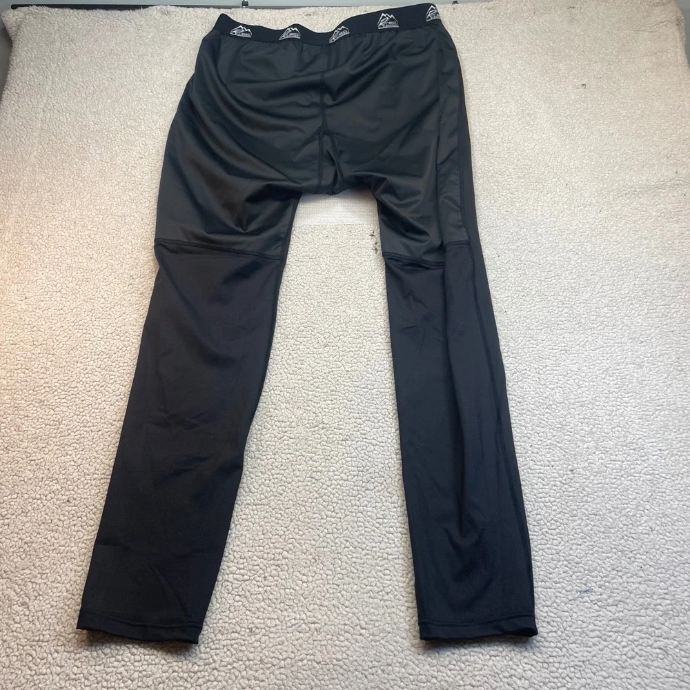 R-Tec Barrier Leggings Mens L Black Compression Base Layer Pants Made in USA